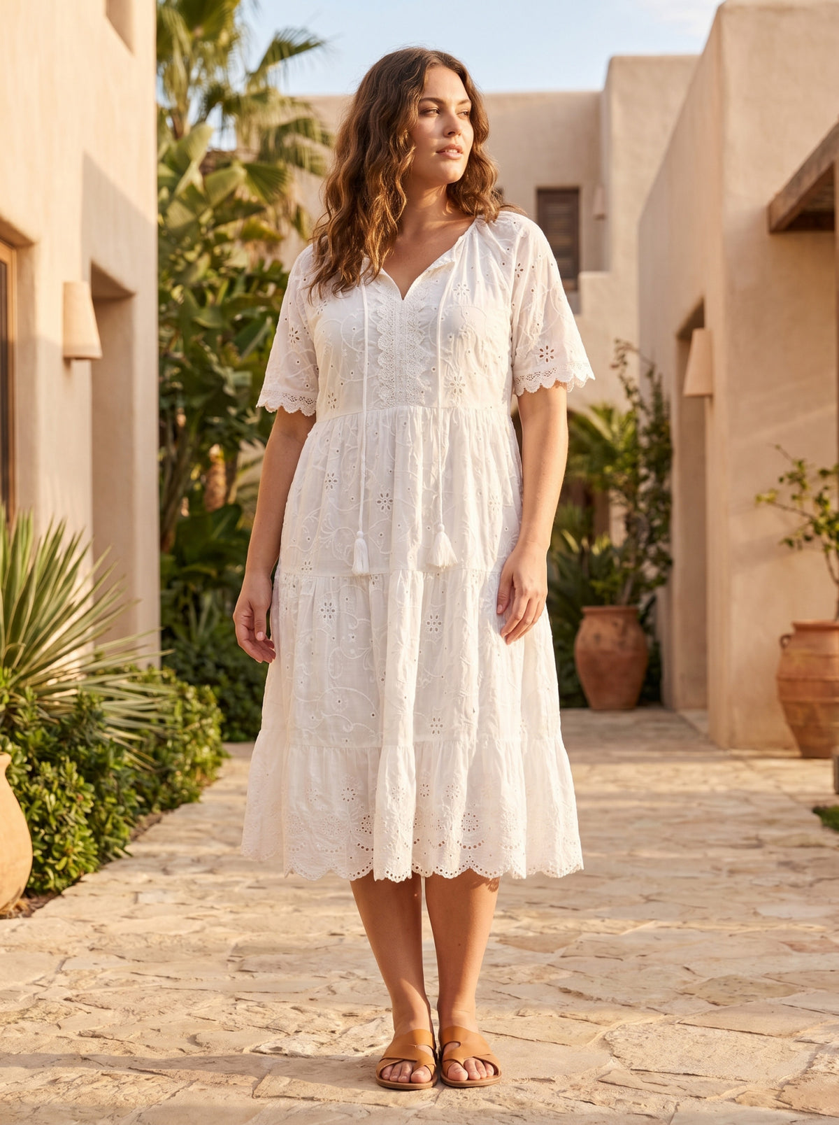 Orientique - Broderie Dress Layers