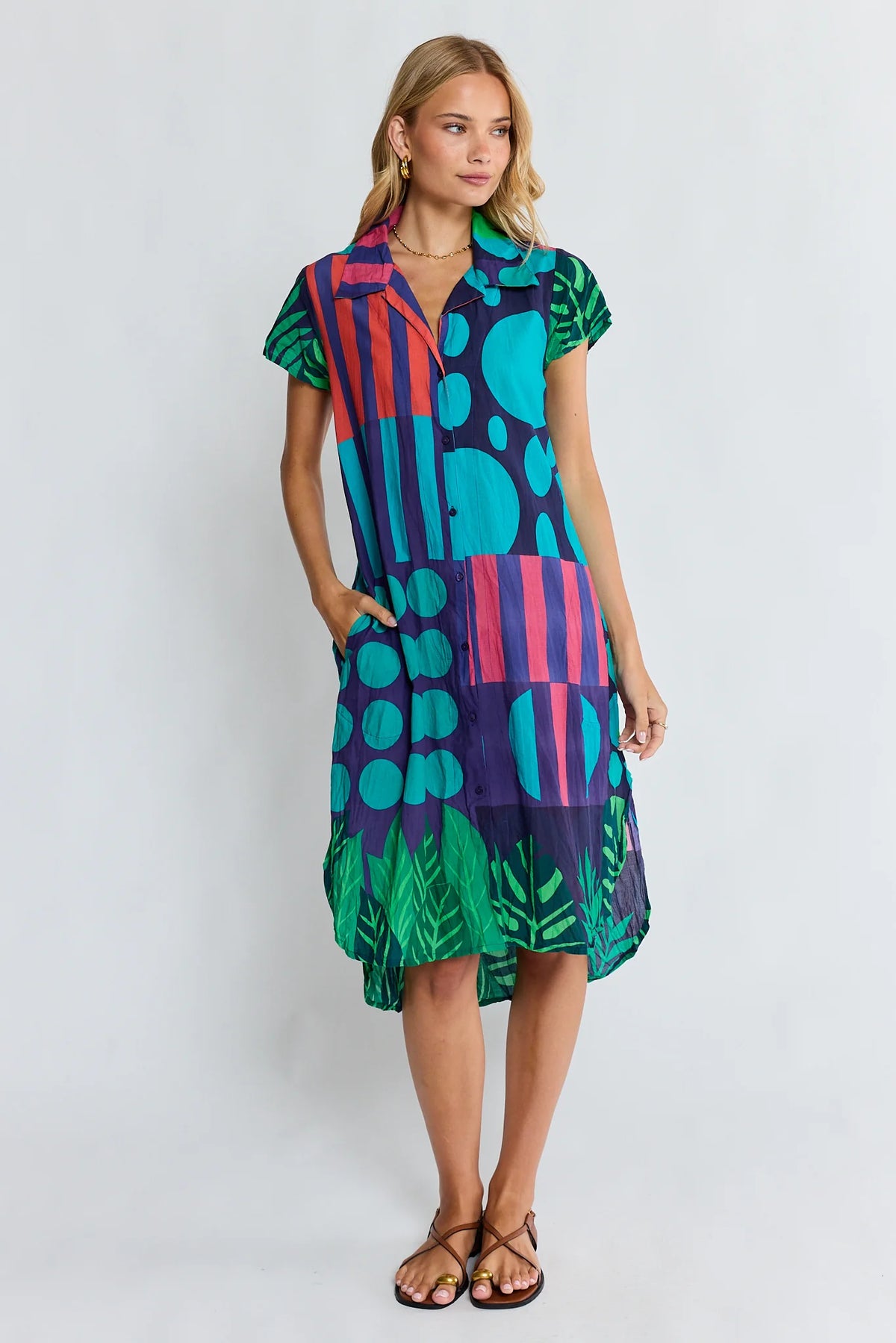 Lulalife Rhea Shirtmaker Dress
