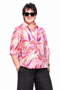 LaMode pink blouse