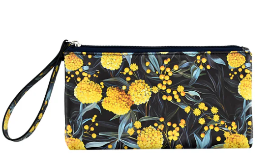 Blu Wren - Cosmetic Bag - Wattle