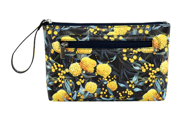 Blu Wren - Cosmetic Bag - Wattle