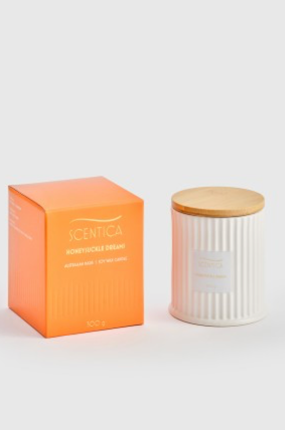 HONEYSUCKLE DREAMS - SCENTICA SIGNATURE 300G CANDLE