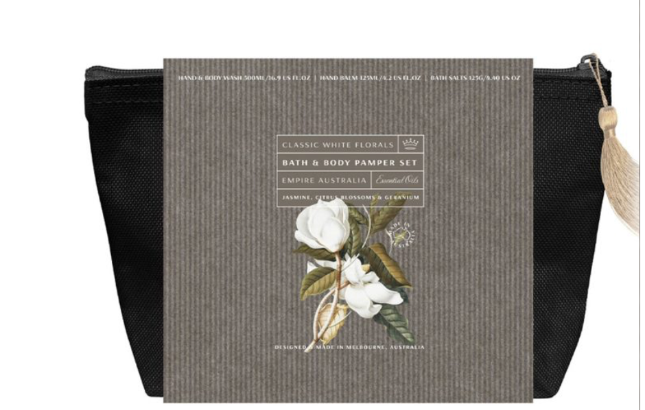 Classic White Florals - Gift Set