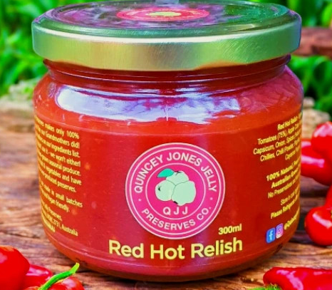Quincey Jones - 300ml Jam, chutney and Relish