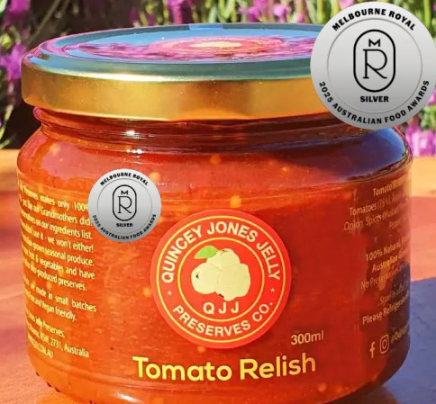 Quincey Jones - 300ml Jam, chutney and Relish