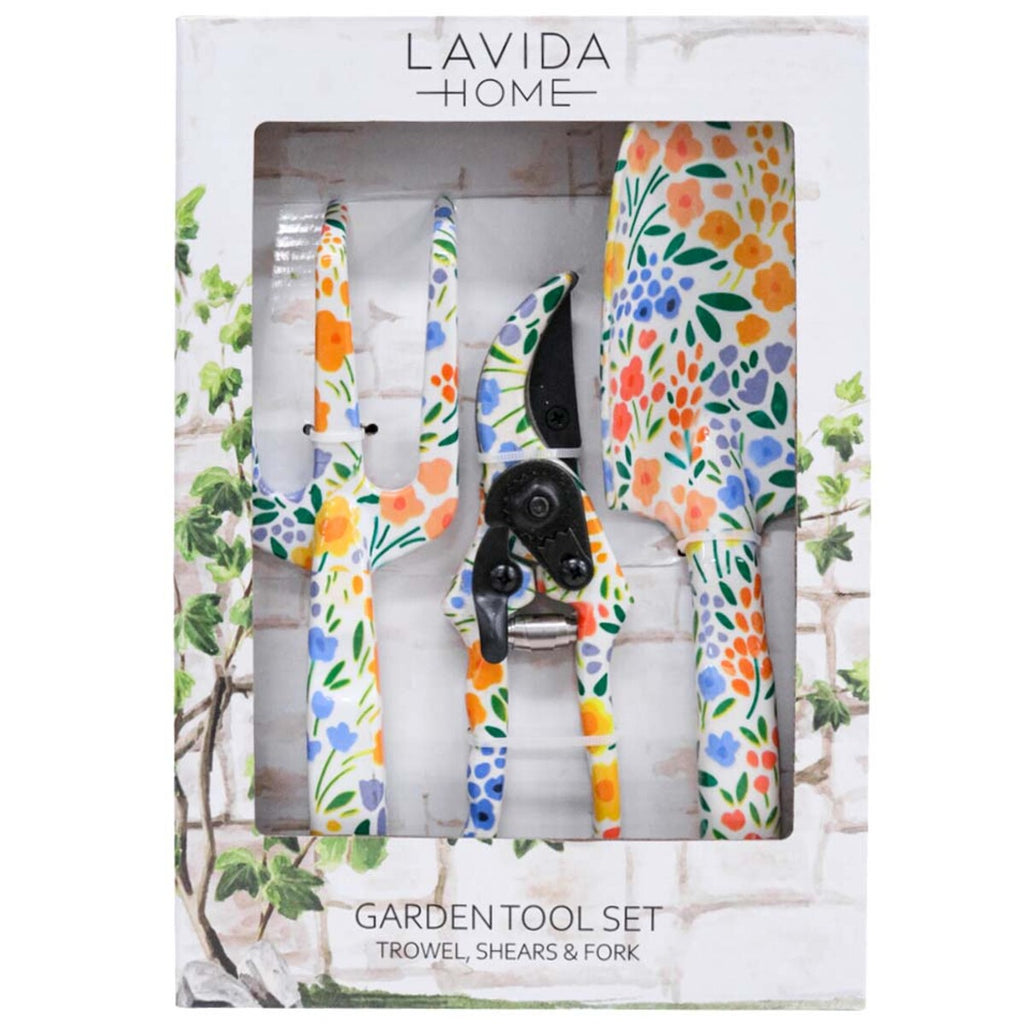 Garden Tool Set - Trowel, shears & fork