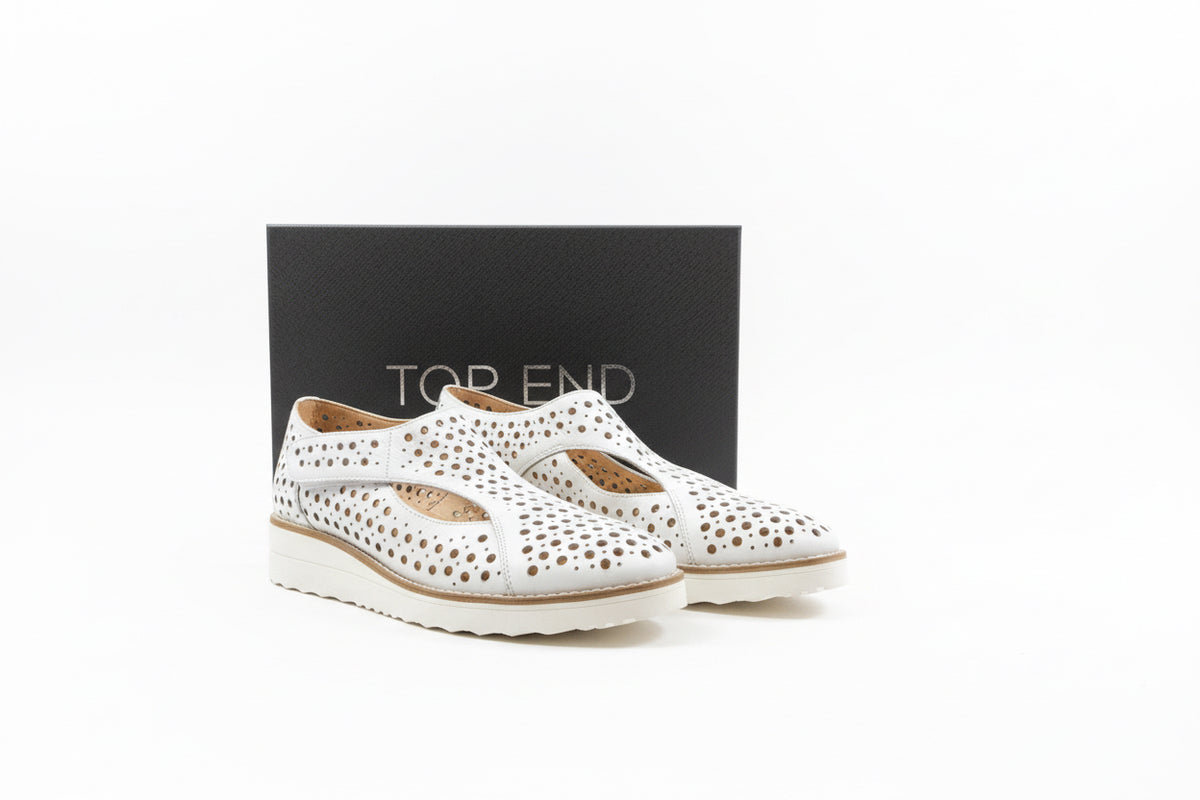 Top End Olympia white - white sole