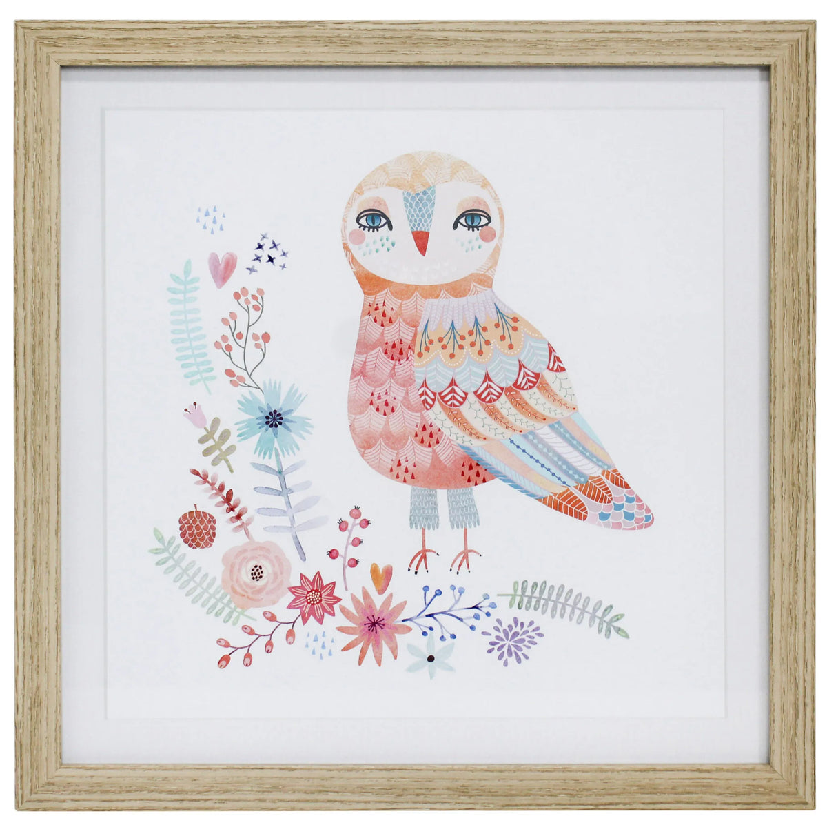 Framed Print Owl